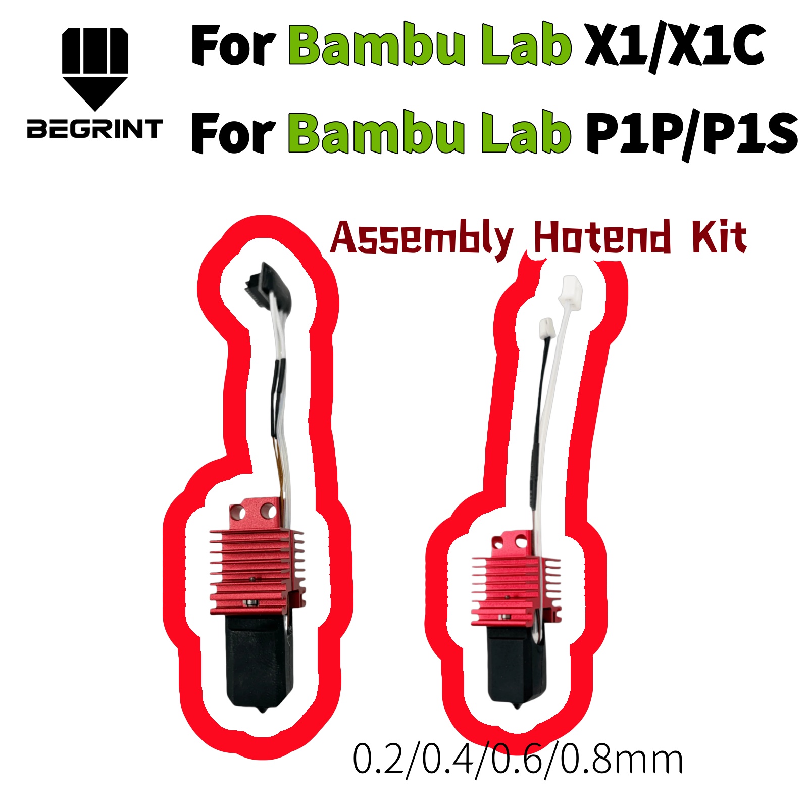 Komplettes V2 Druckkopf-Hotend – 3D Printing Bambu Lab Bewertung und Preis